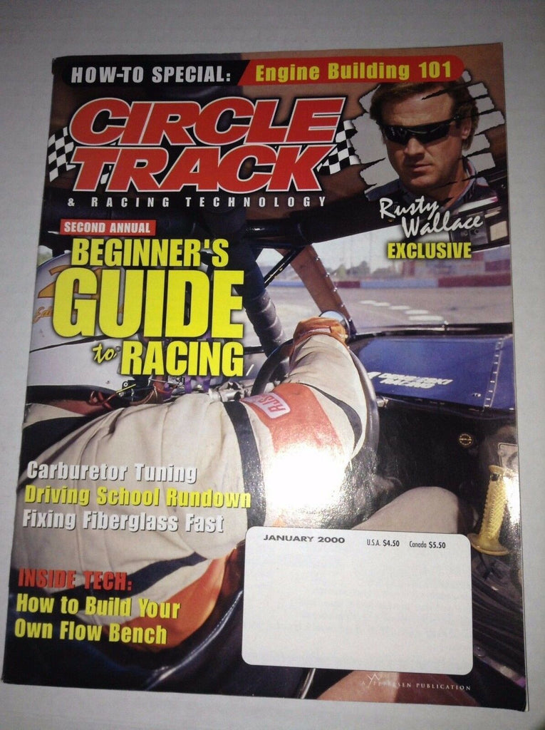 Circle Track Magazine Beginner's Guide To Racing January 2000 040117NONRH
