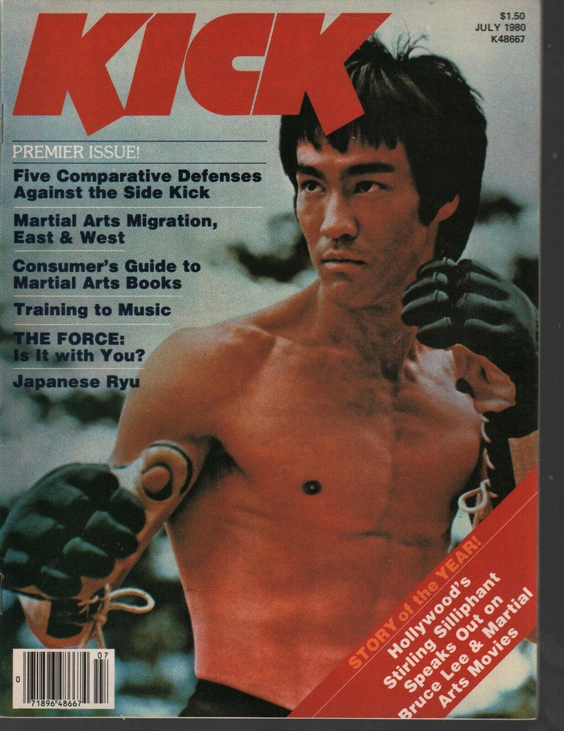 Kick July 1983 Martial Arts Magazine Bruce Lee Japanese Ryu 082520AME