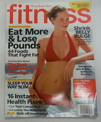 Fitness Magazine Eat More & Lose Pounds August 2007 NO ML 061915R