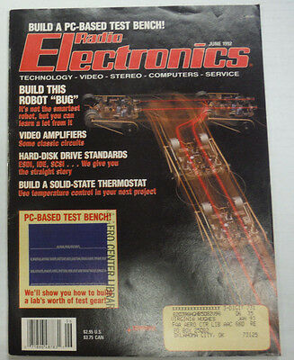 Radio Electronics Magazine This Robot Bug June 1992 FAL 062315R