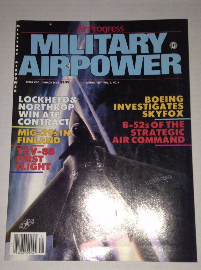 Military Airpower Magazine Lockheed & Northrop Win ATF Spring 1987 010217RH