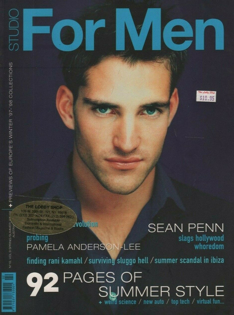Studio For Men Spring Summer 1997 1998 Pamela Anderson Sean Penn 071519DBE