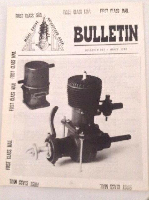 MECA Bulletin Magazine Mamod Steam Engines March 1985 No.82 041817nonrh