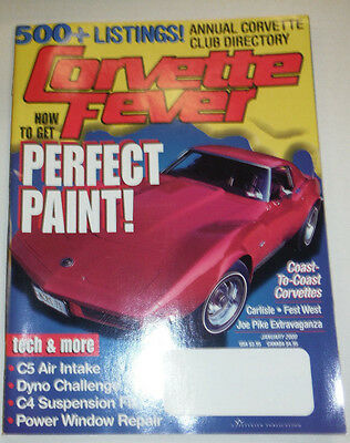 Corvette Fever Magazine How To Get Perfect Paint January 2000 022715r