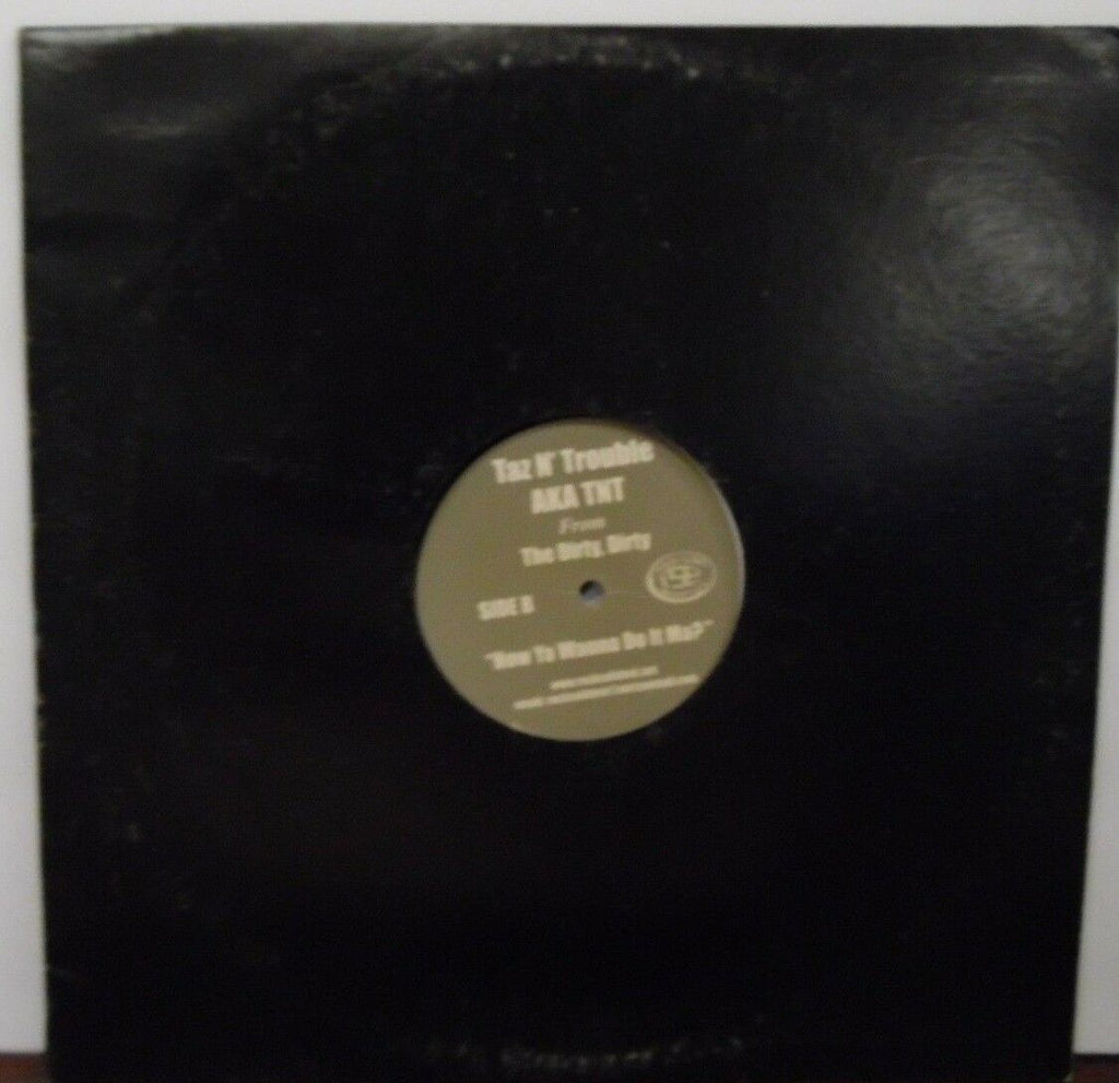 Taz N' Trouble AKA TNT from the Dirty Dirty How Ya Wanna Do it Ma? 12" 032018LLE