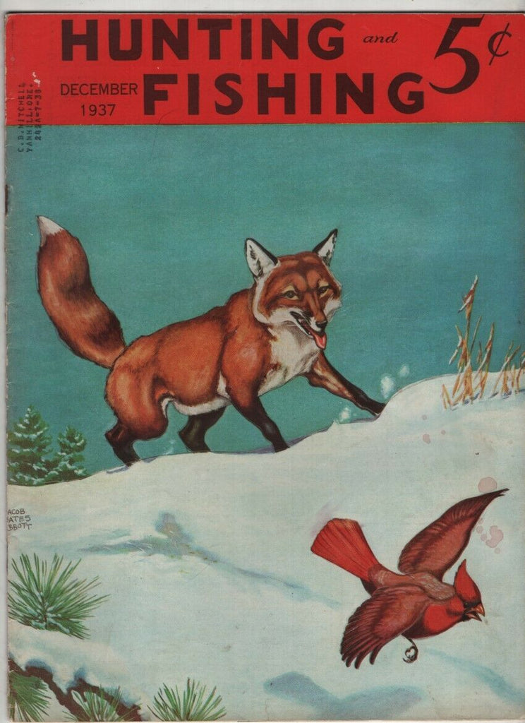 Hunting And Fishing Mag The Forest Fire Menace December 1937 020321nonr