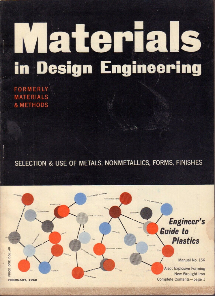 Materials in Design Engineering February 1959 Guide to Plastics 092917nonDBE