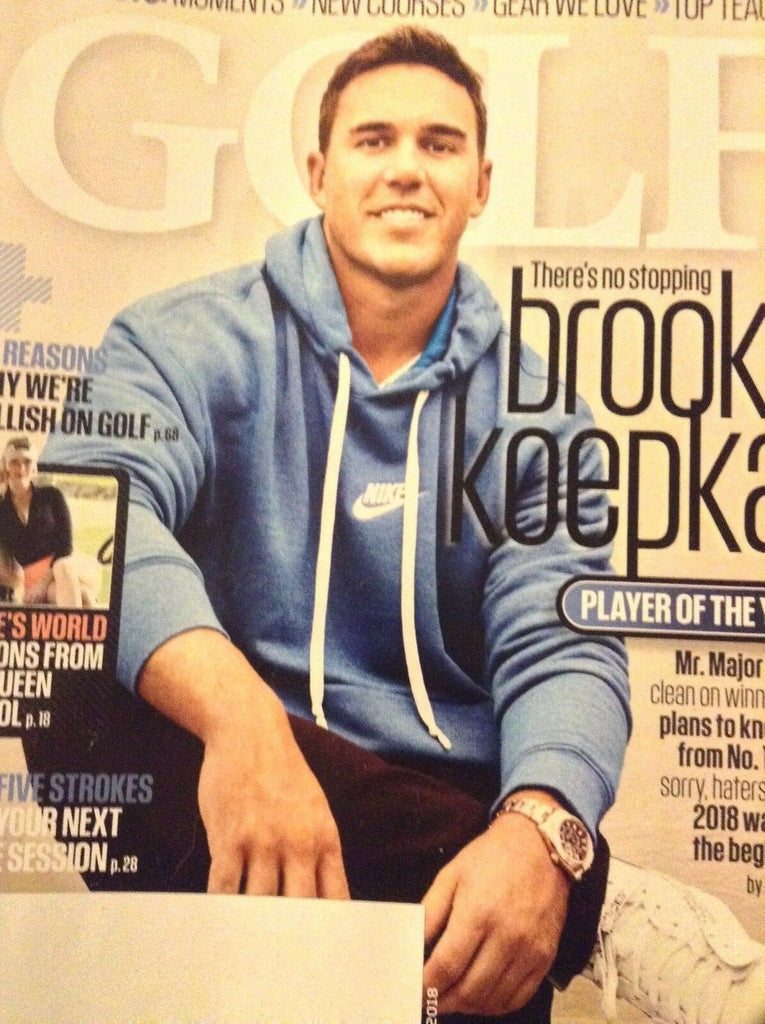Golf Magazine Brooks Koepka Player Of The Year December 2018 120118nonrh