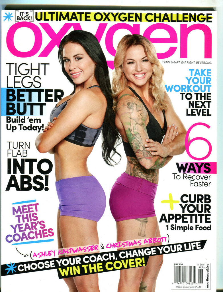 Oxygen Magazine June 2016 Ashley Kaltwasser EX 052016jhe