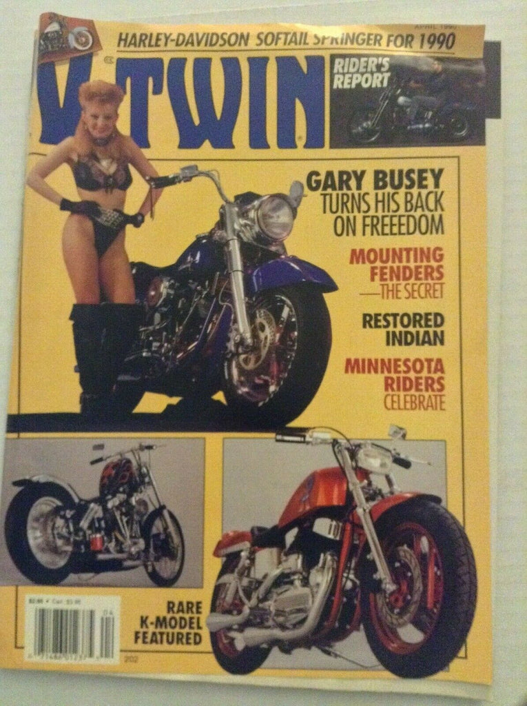 V-Twin Mag Restored Indian Minnesota Riders April 1990 080819nonrh