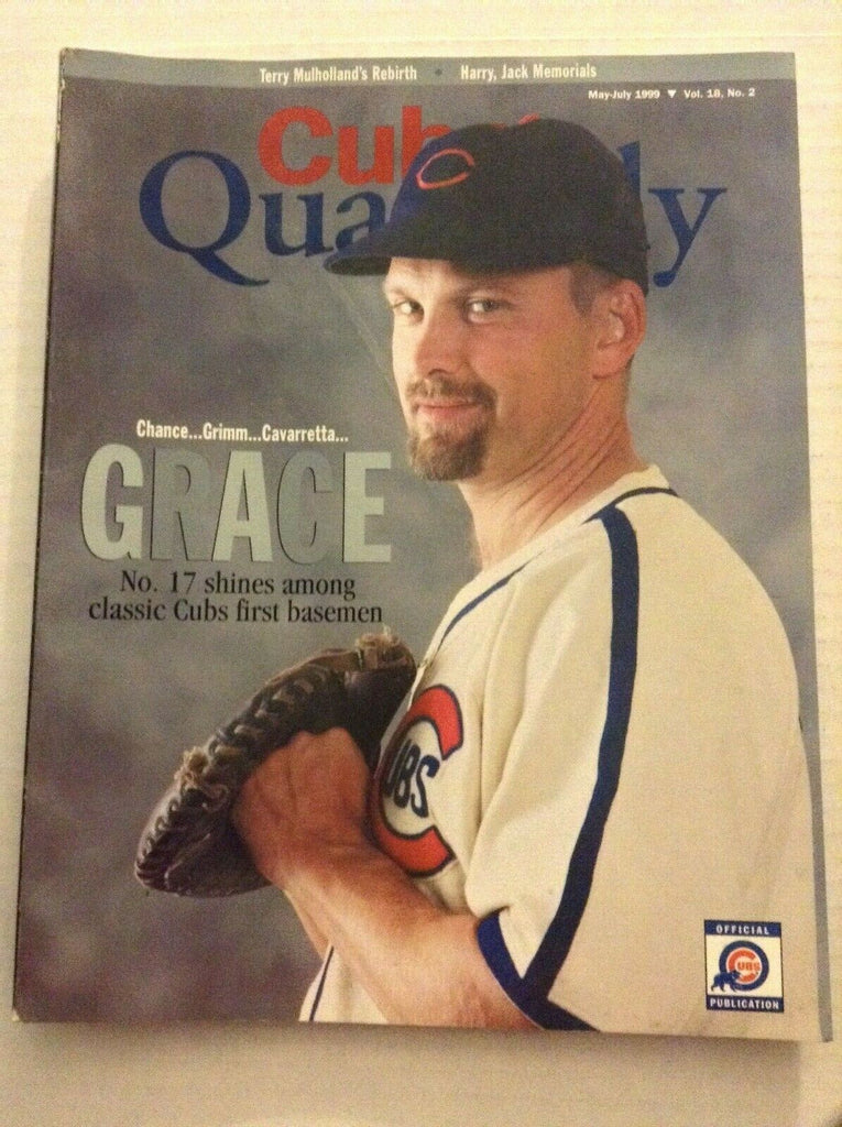 Cubs Quarterly Mag Terry Mulholland & Grace May/July 1999 082419nonrh