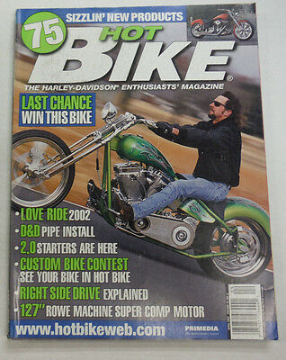 Hot Bike Magazine Love Ride 2002 & D&D Pipe Install April 2003 051615R