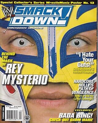 Smack Down! Magazine Rey Mysterio February 2004 030219nonr