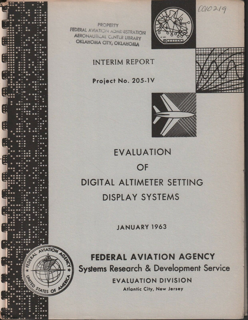 FAA R&D Digital Altimeter Settings Display Systems Jan 1963 exFAA 062918DBE2