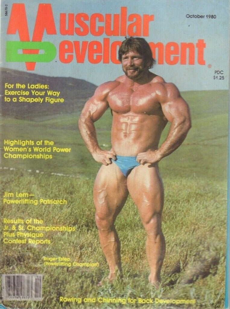 Muscular Development October 1980 Jim Lem Roger Estep 121718DBE