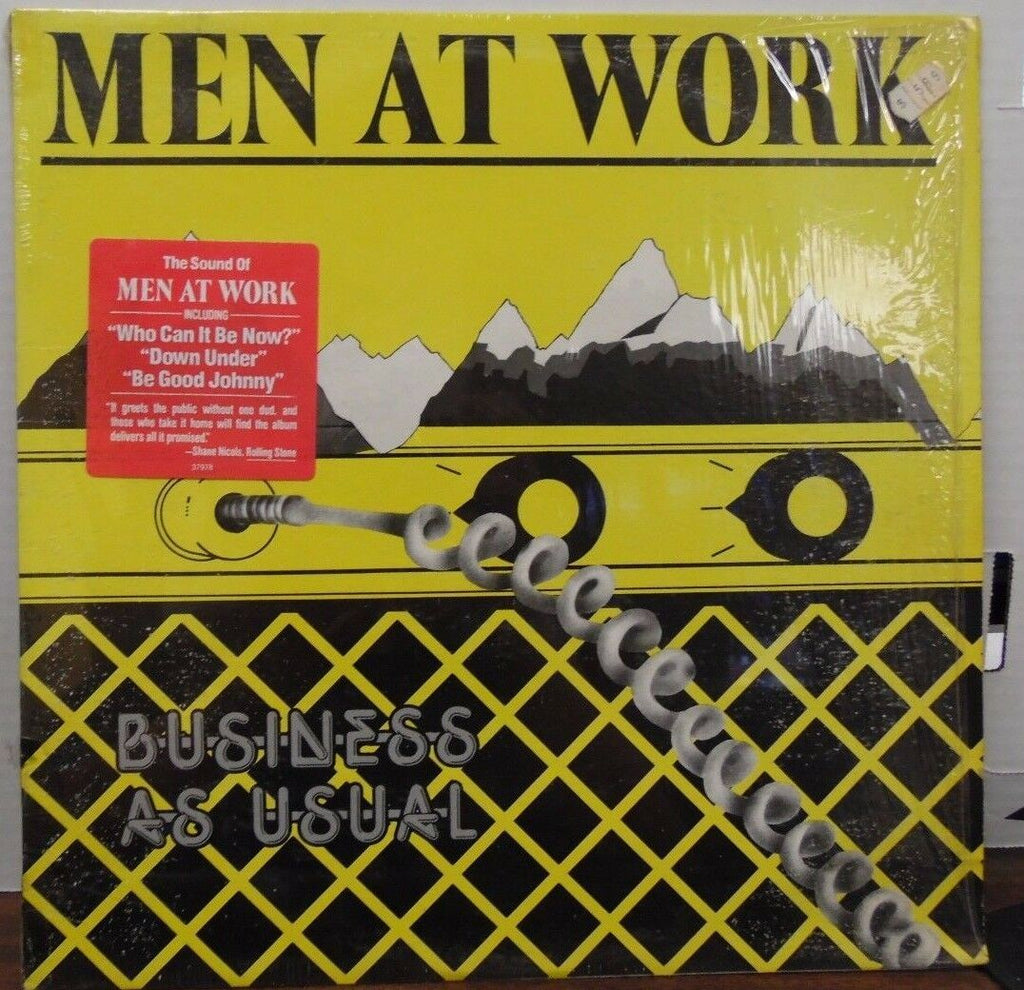 Men at Work Business as Usual 33RPM FC 37978 SW 091216LLE