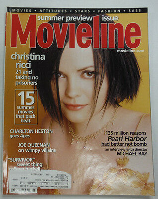Movieline Magazine Christina Ricci & Michael Bay May 2001 052515R