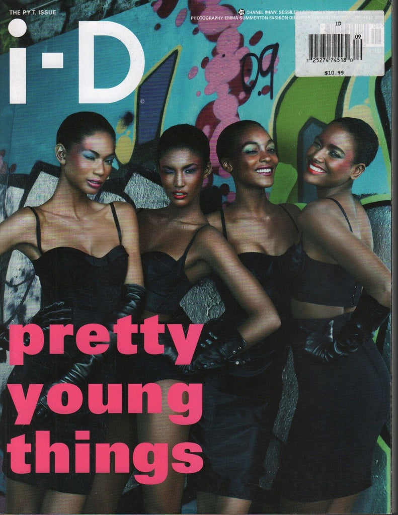 i-D Fashion Magazine Fall 2009 Chanel Iman Sessilee Lopez 032918DBF