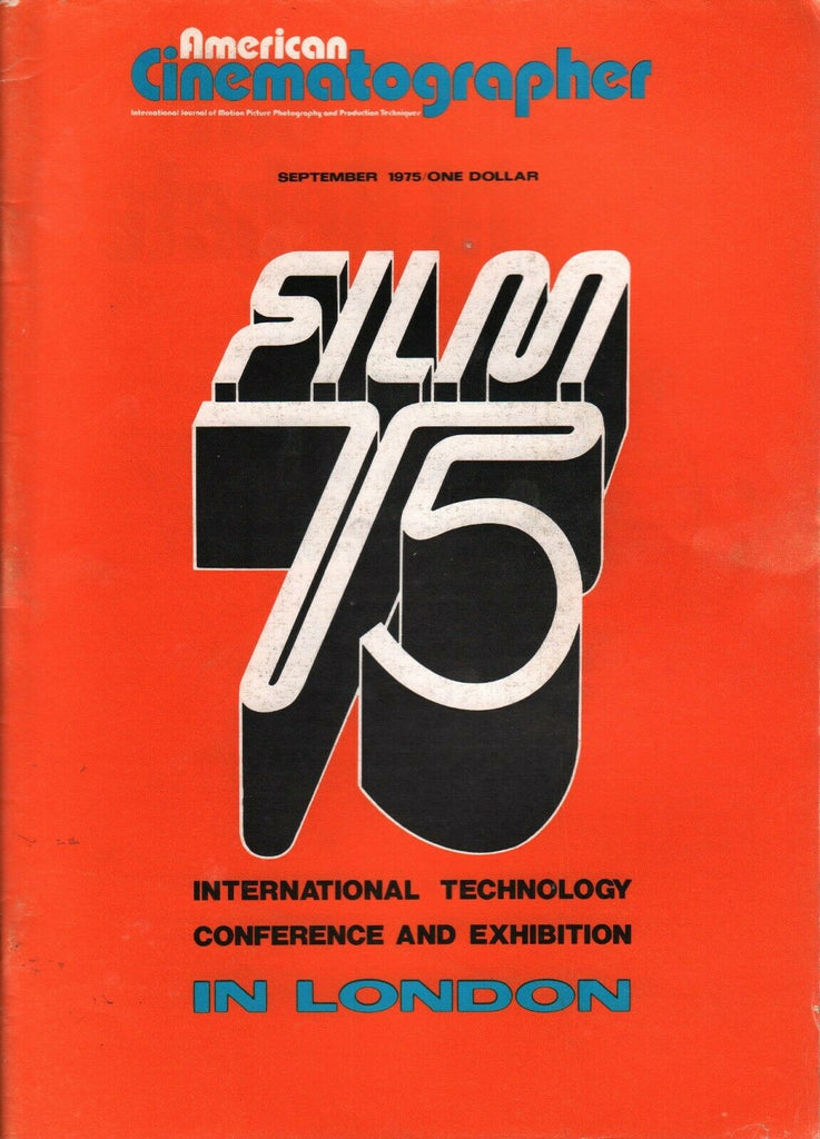 American Cinematographer September 1975 Int Tech Conference London 010420AME