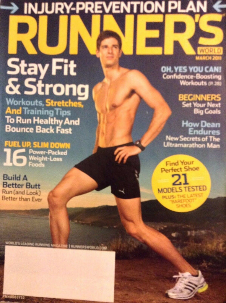 Runner's World Magazine Stay Fit And Strong March 2011 100917nonrh