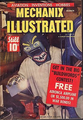 Mechanix Illustrated March 1943 Welding VG 062716DBE