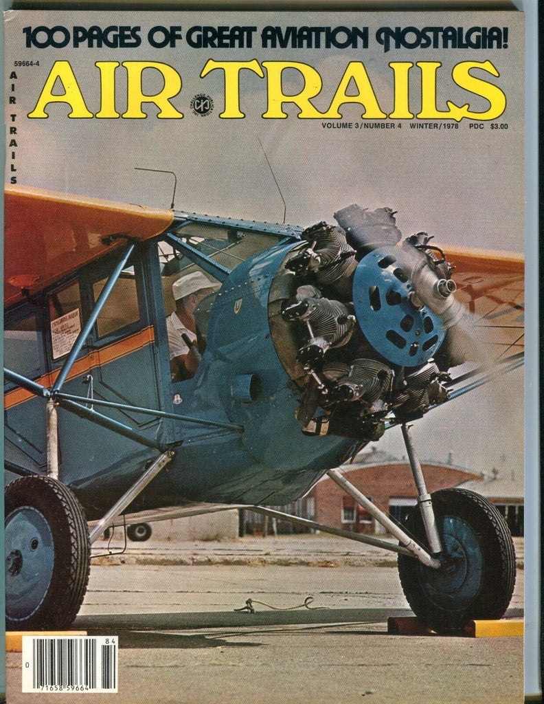 Air Trails Magazine Winter 1978 Aviation Nostalgia EX No ML 051617nonjhe