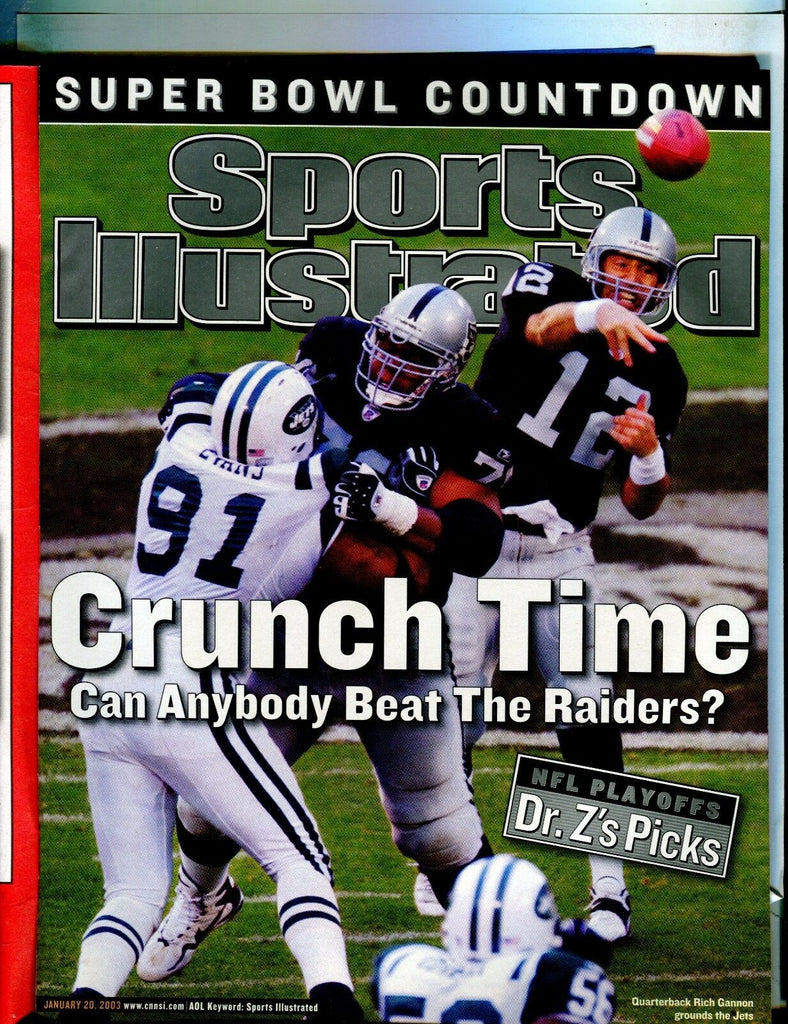 Sports Illustrated Magazine January 20 2003 Rich Gannon EX No ML 021817jhe