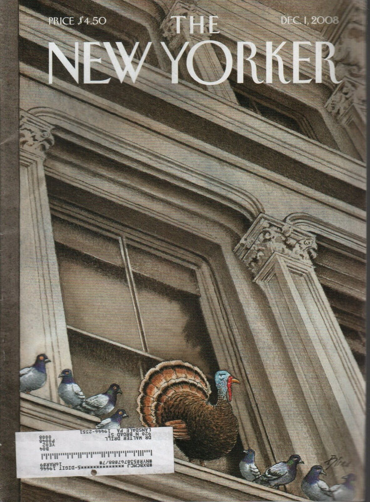 The New Yorker Dec 1 2008 Family Gathering Harry Bliss Thanksgiving 121819AME