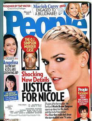 People Magazine February 8 2016 Nicole Simpson EX 052616jhe