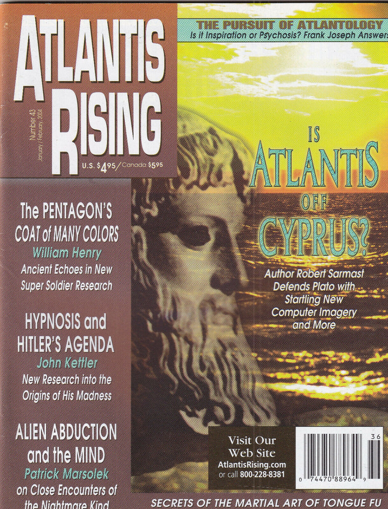 Atlantis Rising Mag Robert Sarmast Defends Plato Jan/Feb 2004 101619nonr