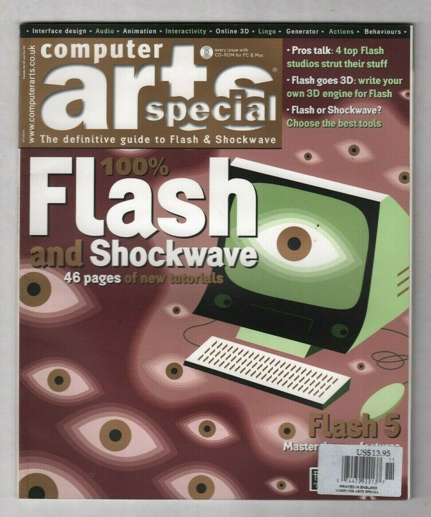 Computer Arts Special UK Mag Flash & Shockwave Special No.13 2000 011520nonr