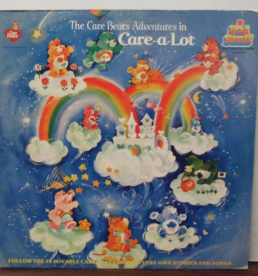 The Care Bears Adventures in Care-a-lot vinyl KSS-5038 031718LLE