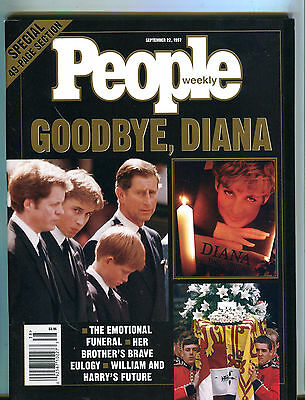 People Magazine September 22 1997 Goodbye, Diana EX 072016jhe