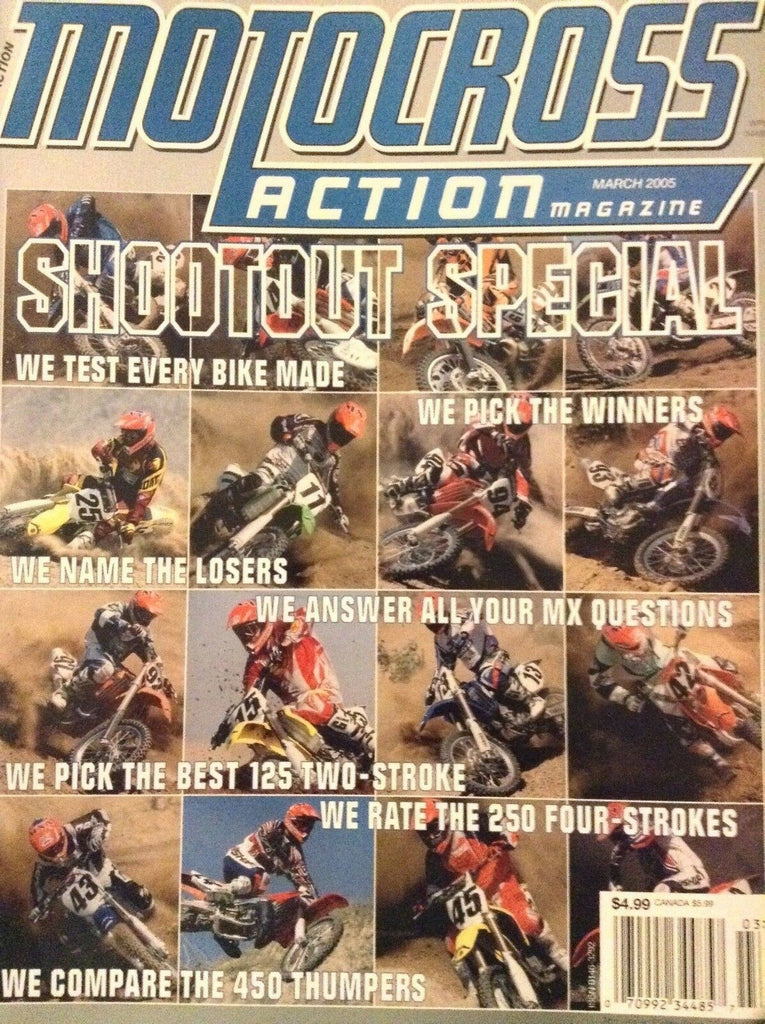 Motocross Action Magazine Shootout Special March 2005 122318nonrh