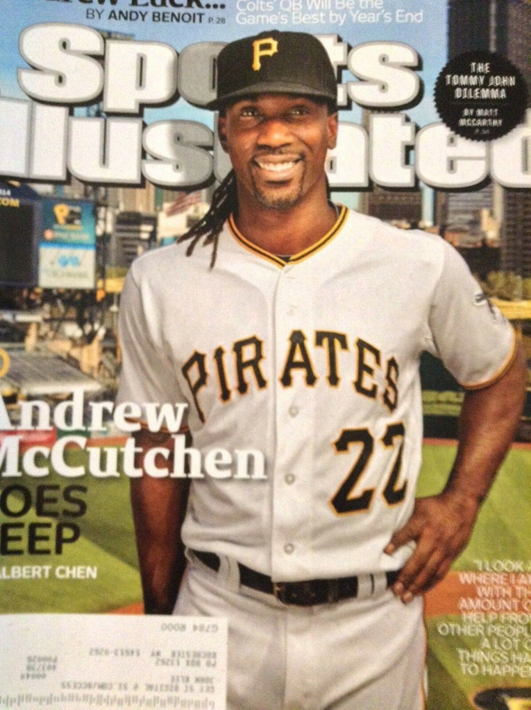 Sports Illustrated Magazine Andrew McCutchen September 8, 2014 121218nonrh