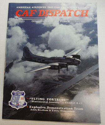 CAF Dispatch Magazine Flying Fortress Explosive Demo Team April 1983 050415R
