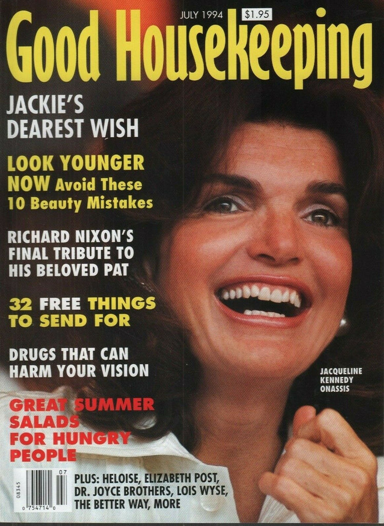 Good Housekeeping July 1994 Jackie Kennedy Onassis Elizabeth Post 072419AME3