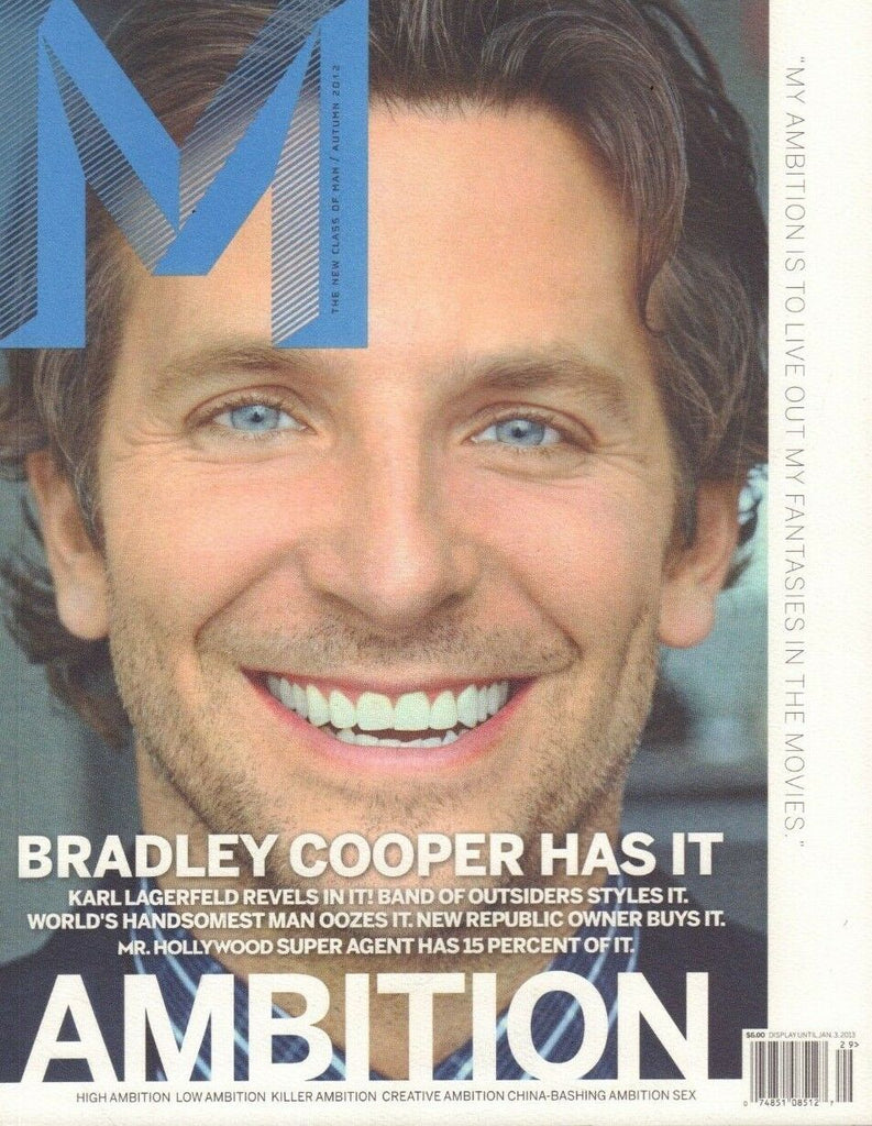 The New Class of Man Fall 2012 Bradley Cooper Karl Lagerfeld 122118DBE