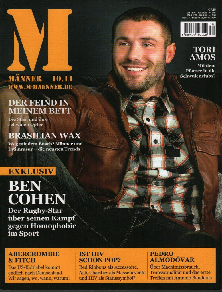 Manner German Gay Interest Magazine January 2011 Ben Cohn Tori Amos 030420AME