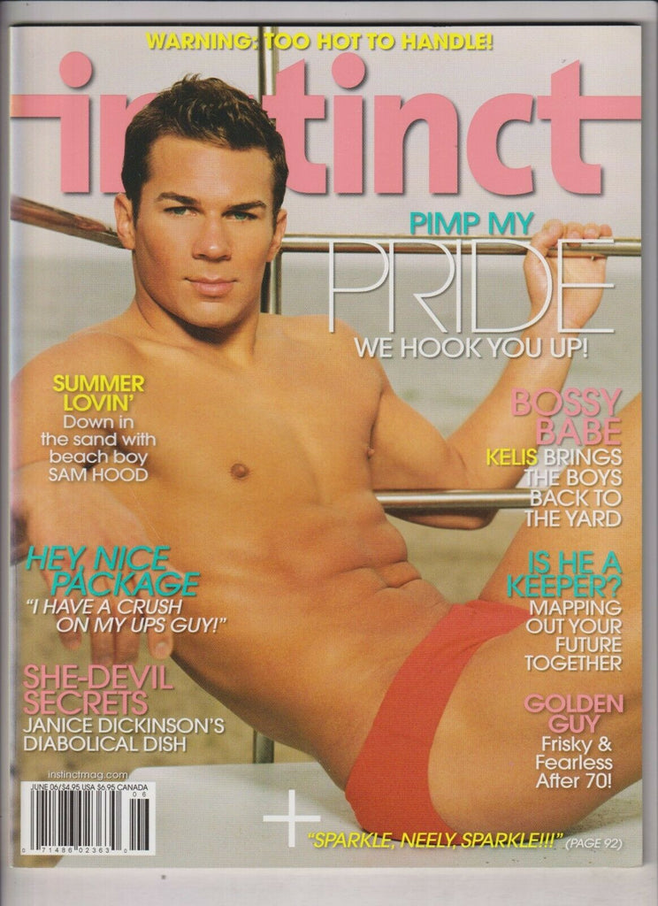 Instinct Gay Interest Sam Hood Janice Dickinson June 2006 030420nonr