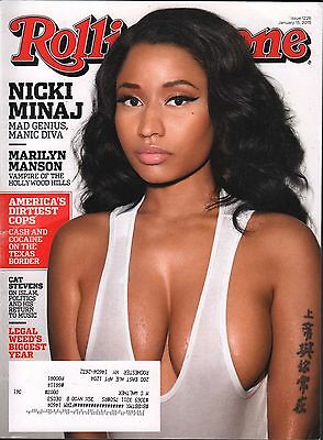Rolling Stone Nicki Minaj, Marilyn Manson w/ML VG 121815DBE2