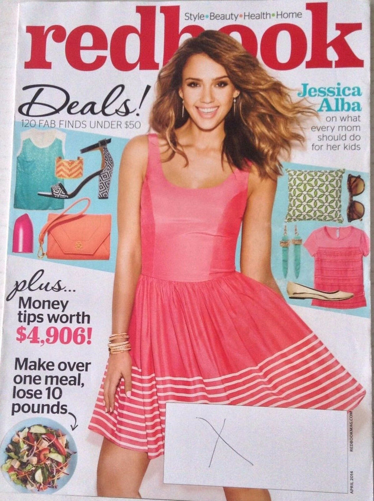 Redbook Magazine Jessica Alba On Moms April 2014 042917nonrh2