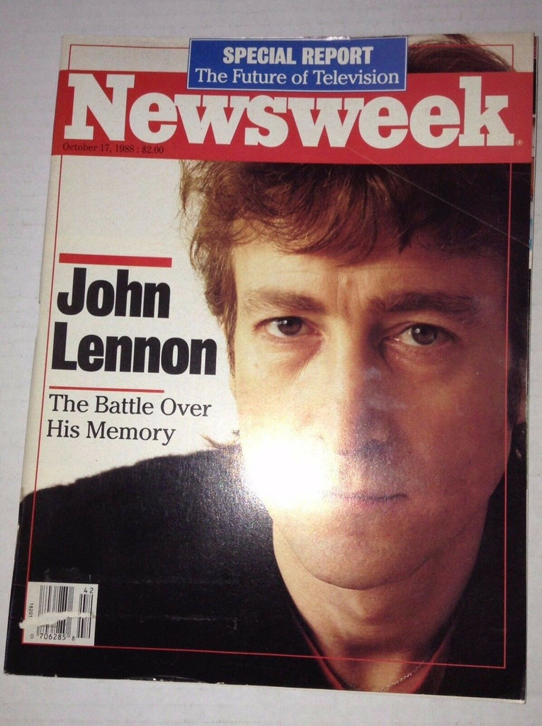 Newsweek Magazine John Lennon October 17, 1988 102016RH