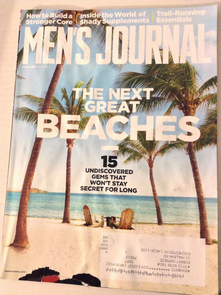 Men's Journal Magazine Next Great Beaches March 2017 051617nonrh