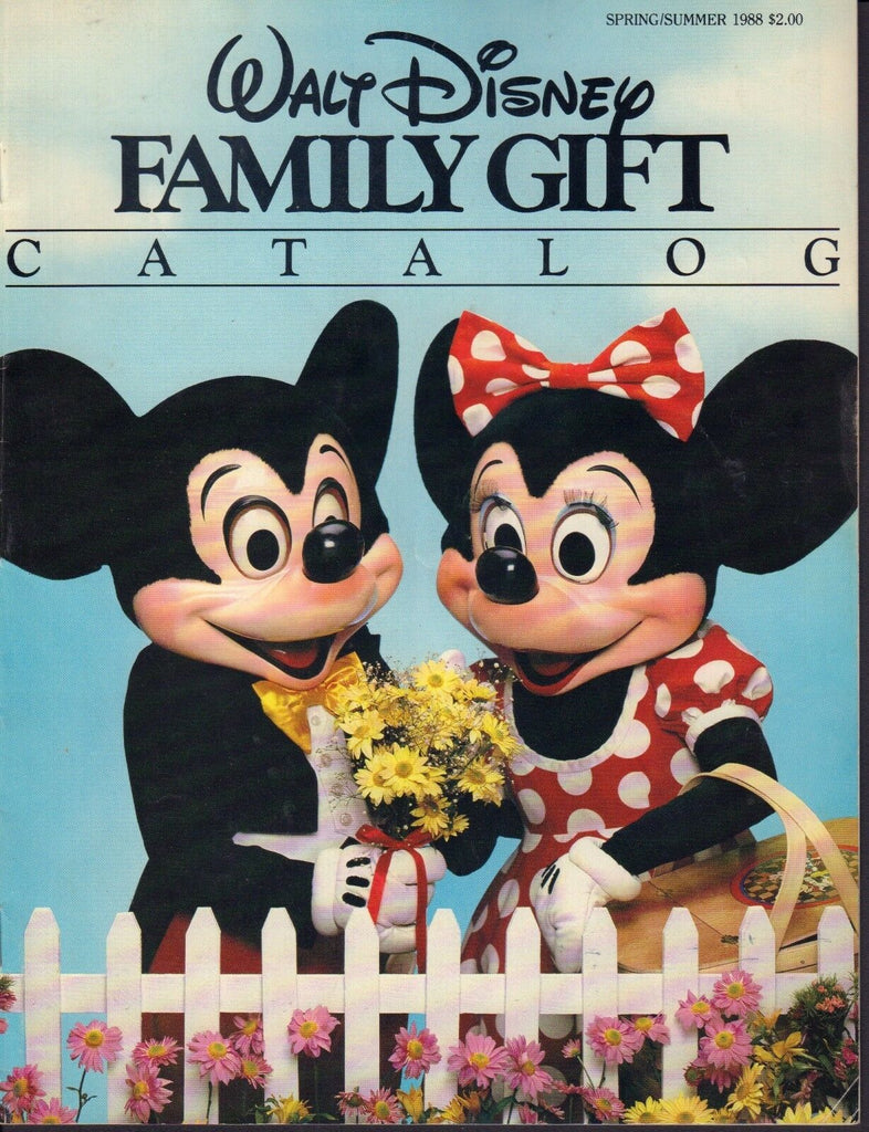 Walt Disney Family Gift Catalog Magazine Spring/Summer 1988 072817nonjhe