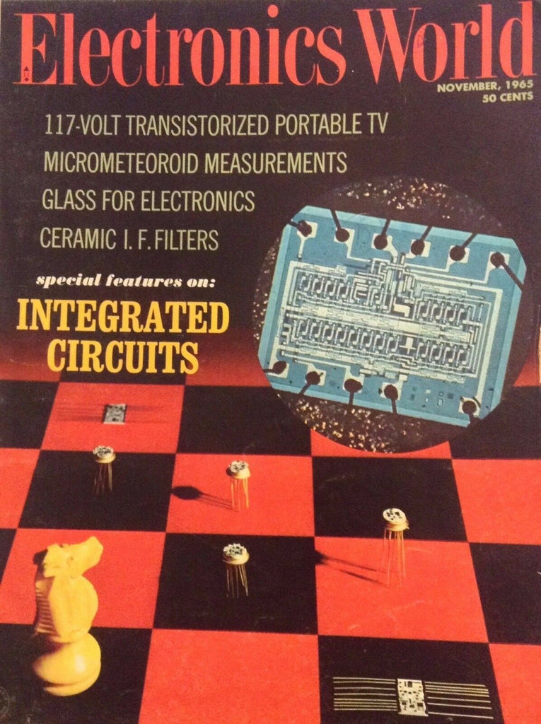 Electronic World Magazine 117 Volt Transistorized November 1965 120617nonrh