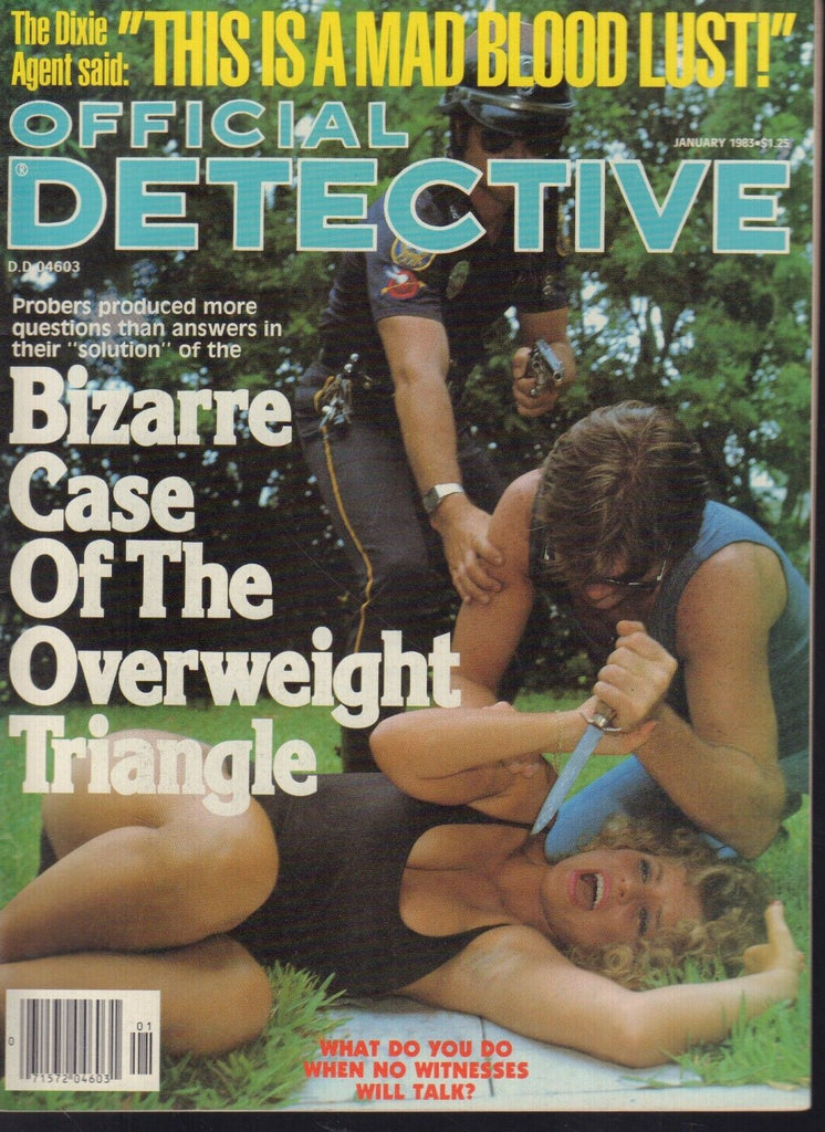 Official Detective January 1983 Case of the Overweight Triangle 091018AME2