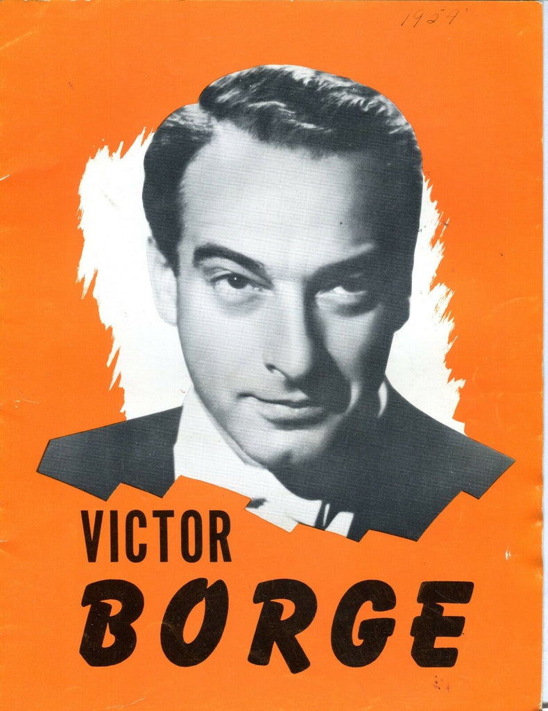 1954 Victor Borge Program EX 092116jhe