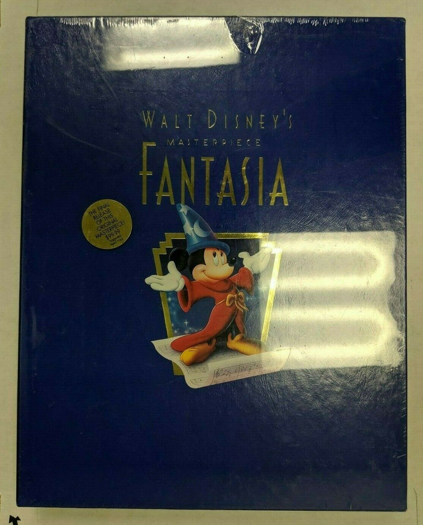 Walt Disney Masterpiece Fantasia Deluxe Disney Box Set Final VHS Release NEW