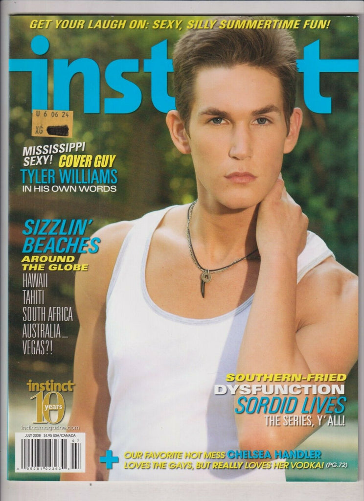 Instinct Gay Interest Tyler Williams Chelsea Handler July 2008 030420nonr